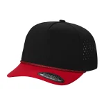 5 Panel Waterproof Rope - BLK/RED