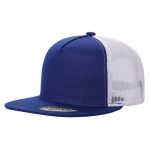 Tencel Solid & 2-Tone Hat - ROYAL/WHT