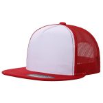 Tencel Solid & 2-Tone Hat - WHT/RED