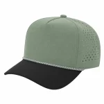5 Panel Waterproof Rope - SAGE/BLK