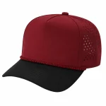 5 Panel Waterproof Rope - WINE/BLK