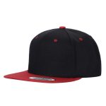 Tencel Snapback - Blk/red