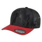 TC Camo Suede Laser - Black/Red