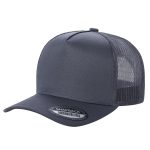 Tencel Solid Curved Bill - D.GREY