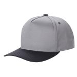 Tencel Curved Bill - L.GREY/CHARCOAL