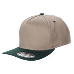 Tencel Curved Bill - KHAKI/D.GREEN