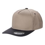 Tencel Curved Bill - KHAKI/CHARCOAL